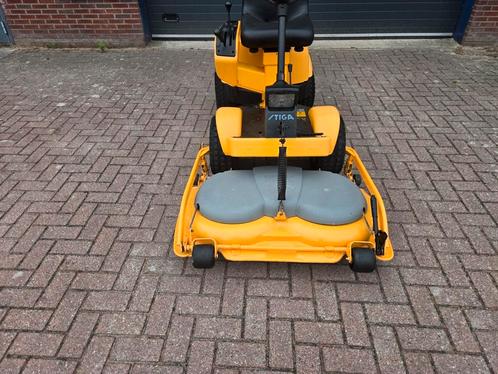 Zitmaaier  stisa park senator  mulch 15/5 pk, Tuin en Terras, Grasmaaiers, 50 cm of meer, Cirkelmaaier, Ophalen