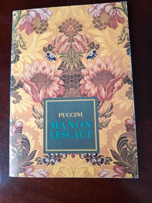 Puccini - Manon Lescaut - Nationale Reisopera 1998, Boeken, Muziek, Gelezen, Artiest, Ophalen of Verzenden