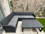 Loungeset 6 zits met optioneel kussenbox, Ophalen, Kunststof, Gebruikt, 6 zitplaatsen