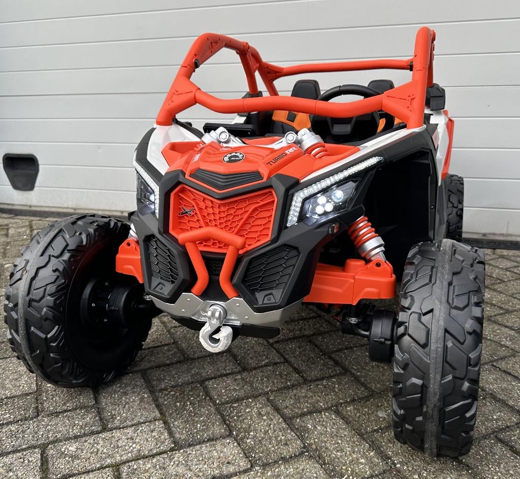 Kinder Auto CAN-AM Maverick buggy 24V 2 pers RC - MP4 !!, Ophalen of Verzenden, Nieuw