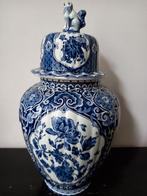 Hollands Boch Delfts blauw Royal Sphinx gemberpot, Antiek en Kunst, Antiek | Vazen, Ophalen of Verzenden