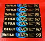 7x Fuji DR II 90 type 2 cassettebandje audio tape mc nos, Cd's en Dvd's, Cassettebandjes, 2 t/m 25 bandjes, Overige genres, Ophalen of Verzenden