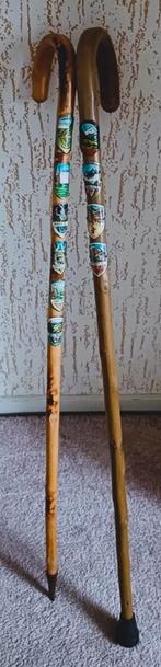 Wandel-bergstokken 3x met schildjes, Ophalen