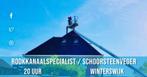 Rookkanaal specialist / Schoorsteenveger, 33 - 40 uur, MBO, Freelance of Uitzendbasis, Geschikt als bijbaan