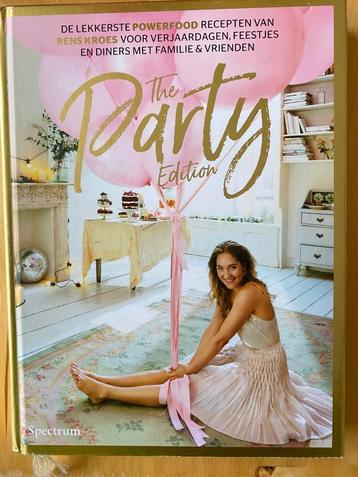 Rens Kroes the party edition Vegan kookboek rookvrij huis zg beschikbaar voor biedingen