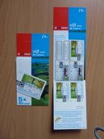 2 x postzegelboekje vijf voor de natuur - groene glazenmaker, Verzenden, Postfris