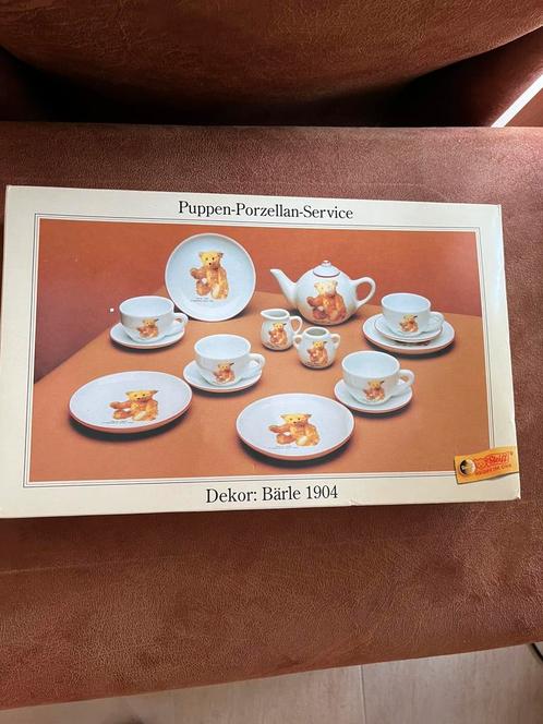 Reutter Speelgoed Servies gemaakt voor Steiff., Verzamelen, Porselein, Kristal en Bestek, Nieuw, Compleet servies, Porselein, Verzenden