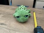 Zgan gebruikte, niet kapot, pluche schildpad knuffel 25cm, Ophalen, Zo goed als nieuw, Overige typen
