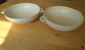 serveerschalen Société Céramique beschikbaar voor biedingen