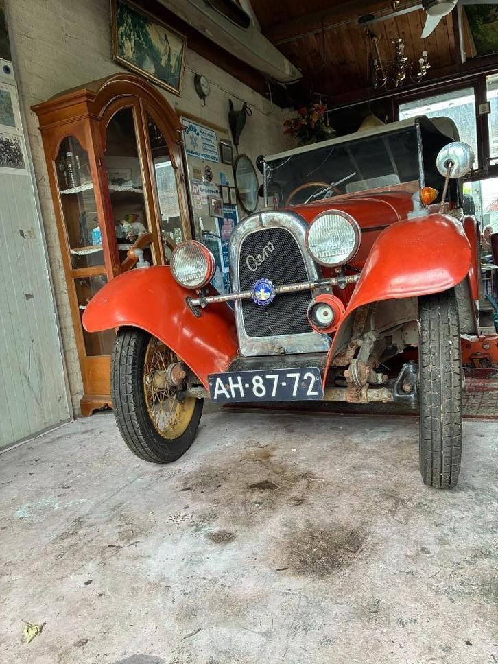 Aero 1933, Auto's, Overige Auto's, Particulier, Benzine, Cabriolet, Handgeschakeld, Geïmporteerd, Rood, Achterwielaandrijving