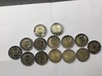 14xSPECIALE 2 EUROMUNTEN FRANKRIJK., Postzegels en Munten, Munten | Europa | Euromunten, Ophalen of Verzenden, Frankrijk, 2 euro