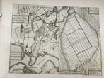 N.  Holland, Waterland en Watergraafsmeeer (Amsterdam), 1660, Antiek en Kunst, Kunst | Etsen en Gravures, Verzenden