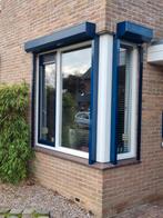 3 rolluiken met bandbediening, kleur staal blauw, Doe-het-zelf en Verbouw, Rolluiken, Ophalen, Minder dan 100 cm, Minder dan 100 cm