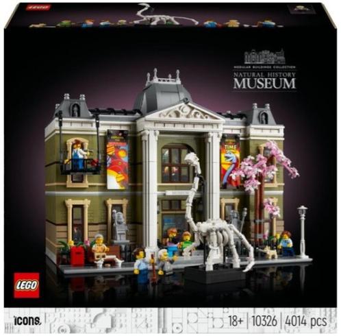 TE HUUR: Lego Icons 10326 Natuurhistorisch Museum, Kinderen en Baby's, Speelgoed | Duplo en Lego, Nieuw, Lego, Complete set, Ophalen of Verzenden