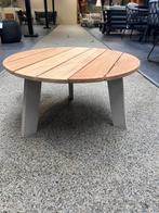 Koffietafel Emma | 4 Seasons Outdoor | Showroommodel, Ophalen, Zo goed als nieuw, Rond, Teakhout