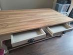 Salontafel, teak, queen ann, Rivera maison, Huis en Inrichting, Ophalen, Gebruikt, 100 tot 150 cm, Teakhout