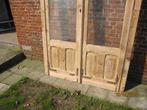 332hx141,5br Twee sets antieke deuren met rond bovenlicht, Ophalen