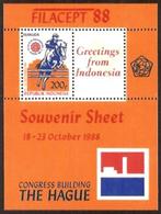 Indonesie Zonnebloem nr 1345 postfris 1988, Postzegels en Munten, Postzegels | Azië, Zuidoost-Azië, Ophalen of Verzenden, Postfris
