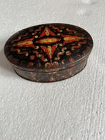 Antiek blik oud Verkade blik, Ophalen of Verzenden, Gebruikt, Koek(jes), Verkade