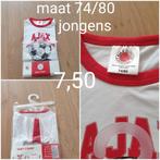 Kinder T-shirt van Ajax maat 74/80, Ophalen, Nieuw, Jongetje of Meisje, Shirtje of Longsleeve