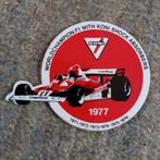 Leuke oude sticker.   KONI Schokbrekers.   1977., Verzamelen, Ophalen of Verzenden, Zo goed als nieuw, Overige typen