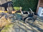 Johnny Loco bakfiets 2 zitjes en regenkap, Ophalen, Gebruikt, Elektrisch, 2 kinderen