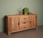 *ACTIE* Dressoir Lorenzo Teak Hout Gratis Bezorging (6), Huis en Inrichting, Kasten | Dressoirs, 150 tot 200 cm, Teakhout, Nieuw