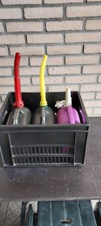 3 Jerrycans in Fietskrat, Ophalen, Gebruikt, Onderhoud en Reparatie