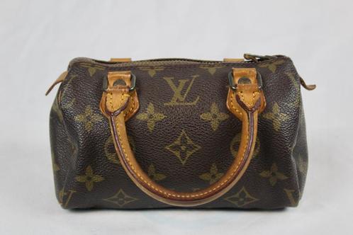 Louis Vuitton Mini Speedy, Sieraden, Tassen en Uiterlijk, Tassen | Damestassen, Gebruikt, Handtas, Bruin, Ophalen of Verzenden