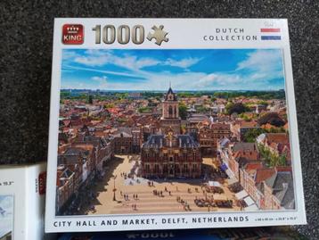 * Puzzel King Dutch Collection Delft 1000 stukjes * beschikbaar voor biedingen