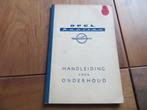 Instructieboek Opel Kapitan 2.5 6-cilinder 1957, zeer mooi!, Ophalen of Verzenden