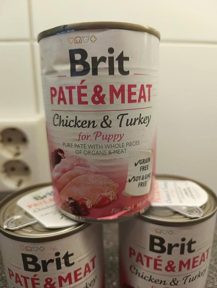 Brit Paté & Vlees Puppy, Dieren en Toebehoren, Dierenvoeding, Hond, Ophalen