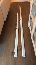 3 trapleuningen hardhout, Ophalen, Zo goed als nieuw, Trap, Minder dan 2 meter