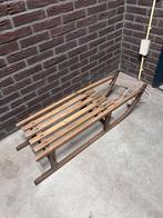Leuke houten slee, Ophalen, Gebruikt, Hout