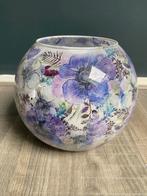 vaas bloemen pasrs, Huis en Inrichting, Woonaccessoires | Vazen, Overige kleuren, Ophalen of Verzenden, Minder dan 50 cm, Glas