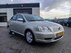 Toyota Avensis 1.6 VVTi Sedan/Toyota dealer onderhouden/183., Auto's, Stof, Zwart, 4 cilinders, Bedrijf