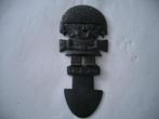 wandversiering inca afbeelding brons antiek sfeer decoratie, Ophalen of Verzenden, Gebruikt