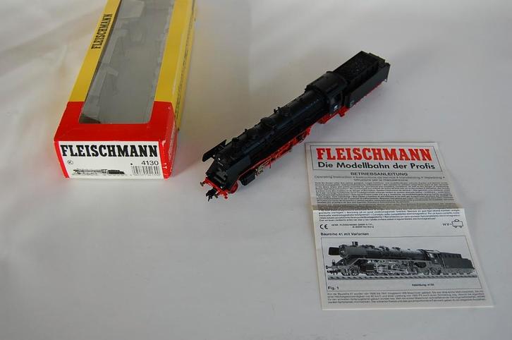 FLEISCHMANN 4130., Hobby en Vrije tijd, Modeltreinen | H0, Zo goed als nieuw, Locomotief, Gelijkstroom, Fleischmann, Analoog, Ophalen of Verzenden