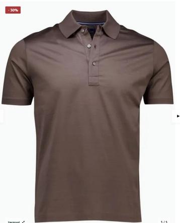 Supergave bruine polo Paul & Shark (maat L-XL) beschikbaar voor biedingen