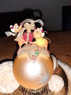 Disney kerst ornament  Jaq en Gus  disneyland parijs, Verzamelen, Disney, Ophalen of Verzenden, Overige figuren, Zo goed als nieuw