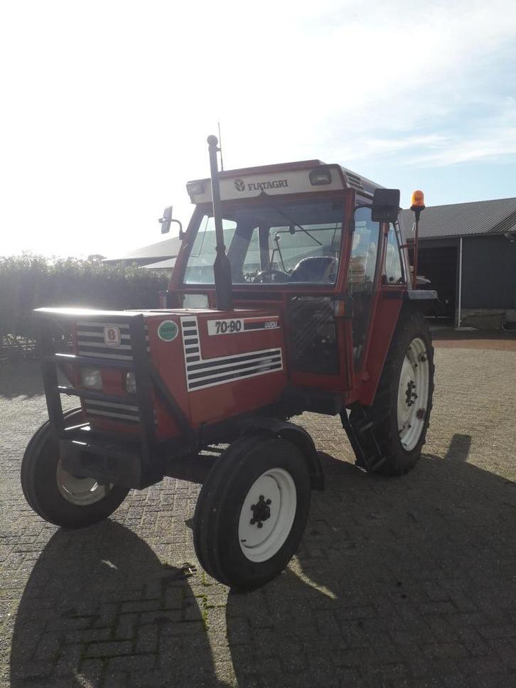 Fiat 70-90 in perfecte staat. Prijs is ex BTW, Zakelijke goederen, Agrarisch | Tractoren, 5000 tot 7500, Fiat, tot 80 Pk, Gebruikt