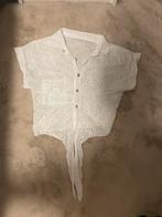 Witte blouse, Kleding | Dames, Blouses en Tunieken, Ophalen, Zo goed als nieuw