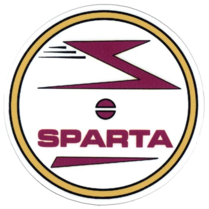 Sparta sticker #6, Motoren, Accessoires | Stickers, Ophalen of Verzenden