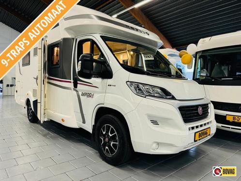 Rapido 656 F Automaat 9-Traps Queensbed Unieke indeling, Caravans en Kamperen, Campers, Bedrijf, Half-integraal, tot en met 3