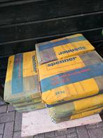 11 zakken spenner (metselcement), Doe-het-zelf en Verbouw, Metselstenen, Ophalen, Zo goed als nieuw, Overige typen