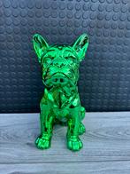 bulldog (chrome) 30hoog 15breed/Nieuw!, Verzamelen, Beelden en Beeldjes, Ophalen of Verzenden, Nieuw, Dier
