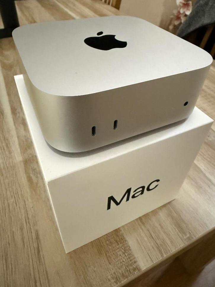 MacMini M4 2024 16GB 256GB SSD met scherm, muis, toetsenbord, Computers en Software, Apple Desktops, Gebruikt, Mac Mini, SSD, 16 GB