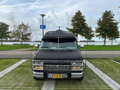 Chevrolet Chevyvan 1995, Auto's, Bestelauto's, Particulier, Chevrolet, LPG, Automaat, Geïmporteerd, Zwart, Ophalen