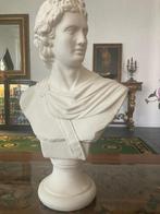Oude buste borstbeeld Apollo hele mooie staat ca 50cm hoog, Antiek en Kunst, Ophalen