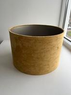 Lampenkap velours velvet goud 30 euro, Ophalen, Zo goed als nieuw, Rond, 25 tot 50 cm
